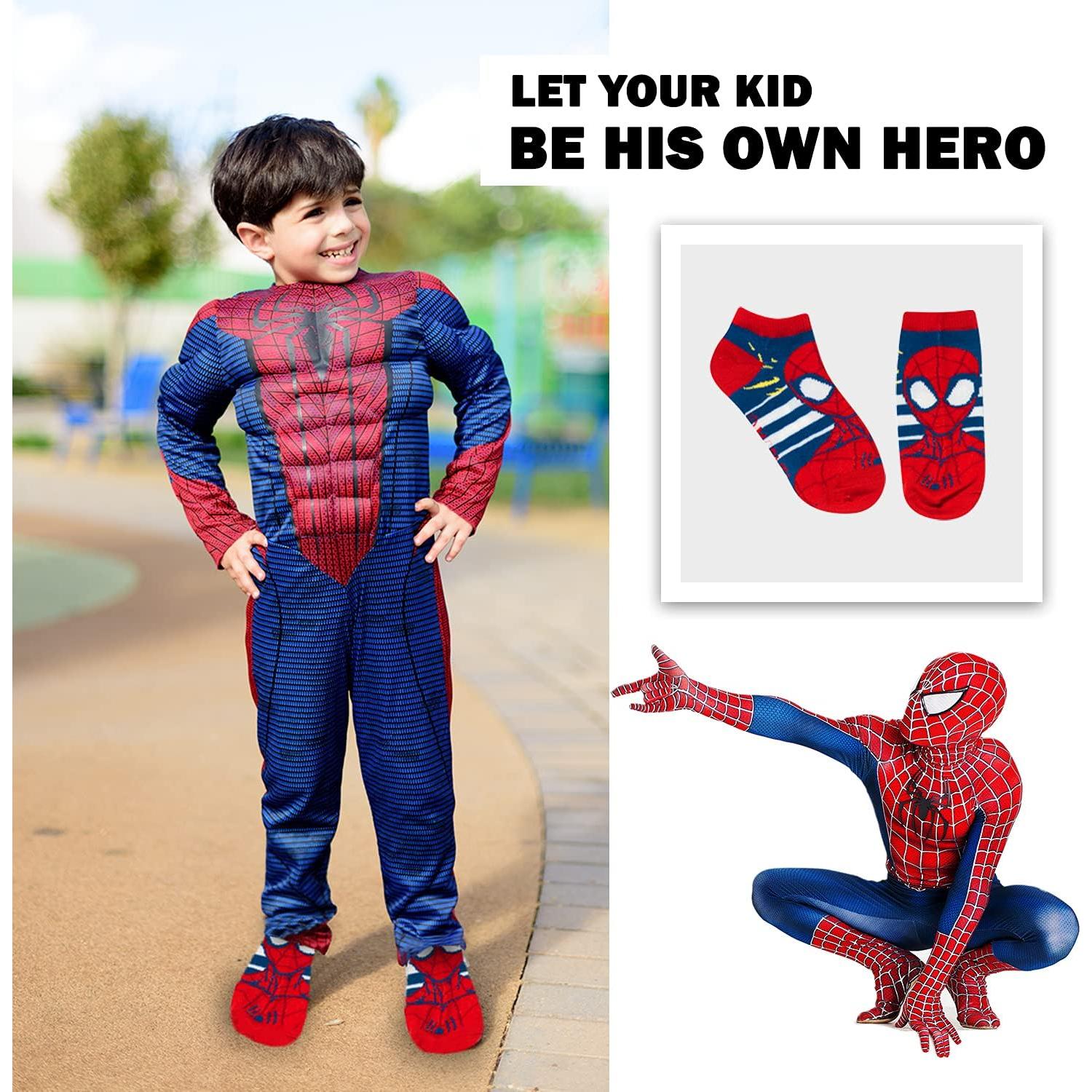 Calcetines Cortos Marvel Spider-man para Niños - 10 Pares