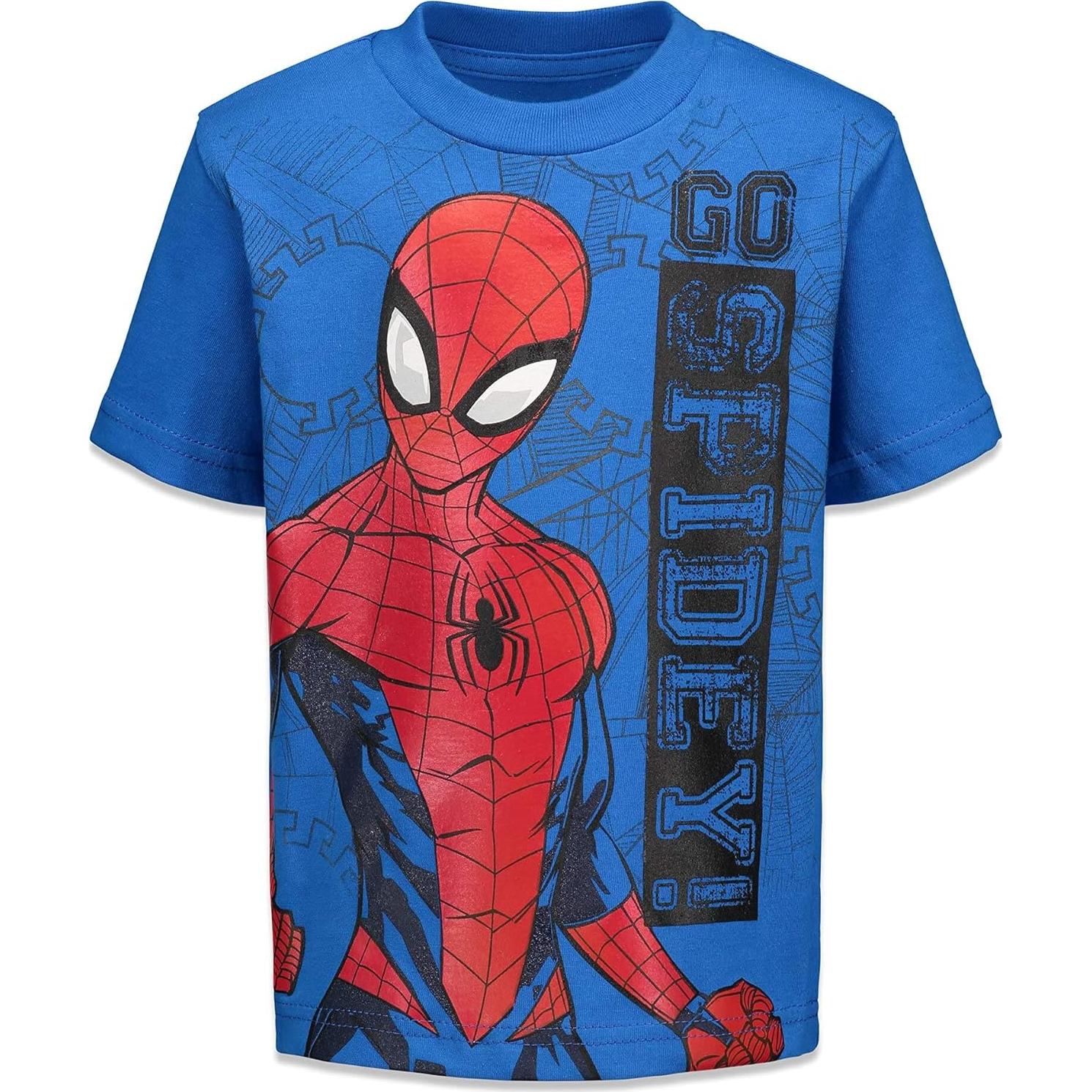Camisetas de Pullover Marvel Spider-Man 4 Pack Niños