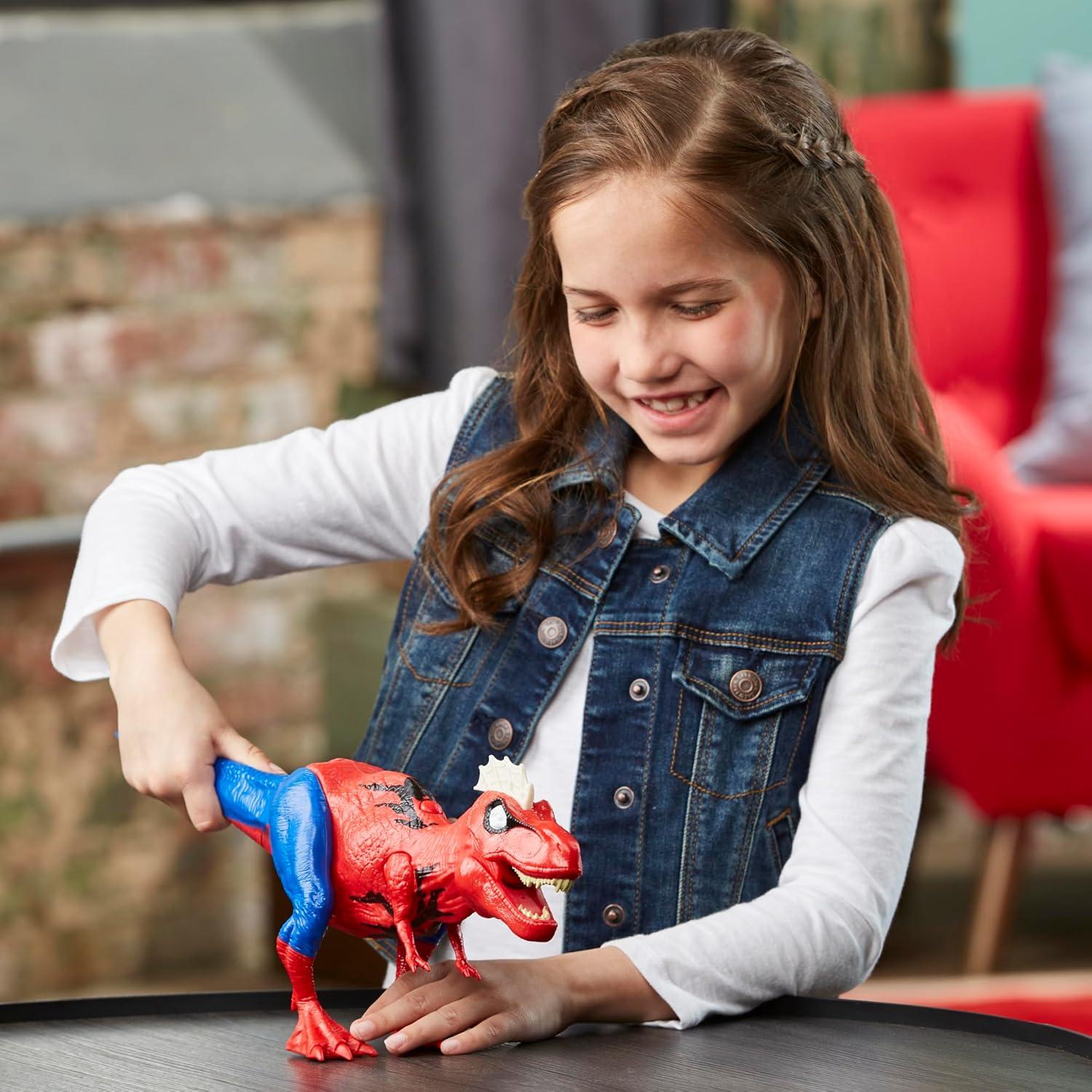 Figura de Acción Spider-Man Web Chompin' Spider-Rex 30cm