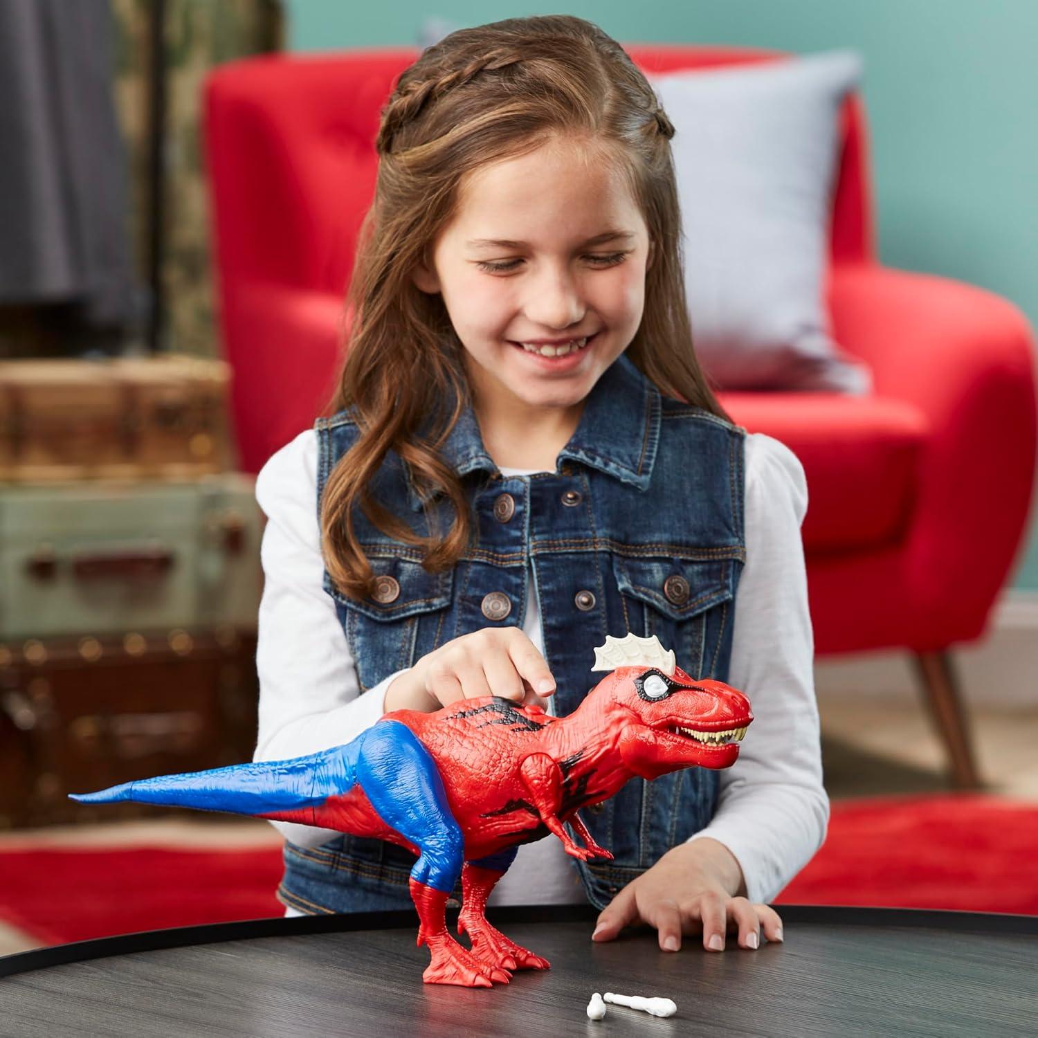 Figura de Acción Spider-Man Web Chompin' Spider-Rex 30cm