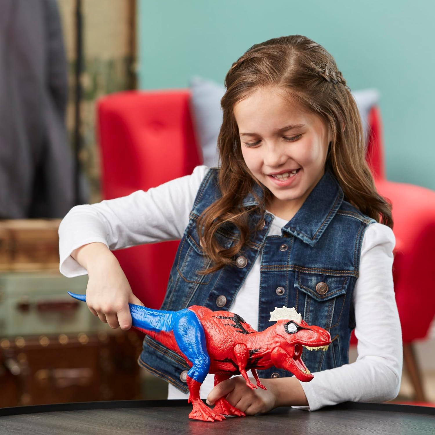 Figura de Acción Spider-Man Web Chompin' Spider-Rex 30cm