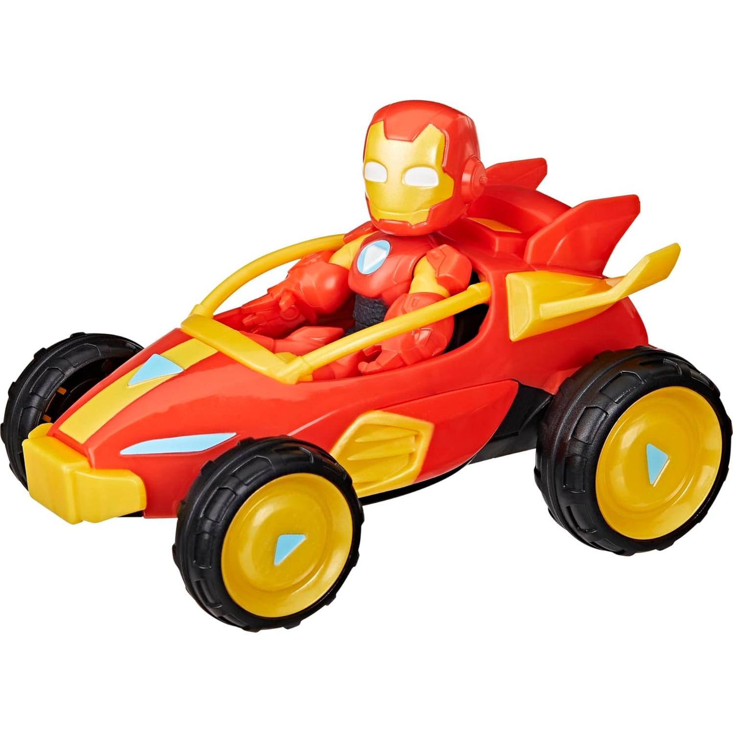 Figura de Acción Iron Man 3" y Vehículo 2 en 1 Hasbro