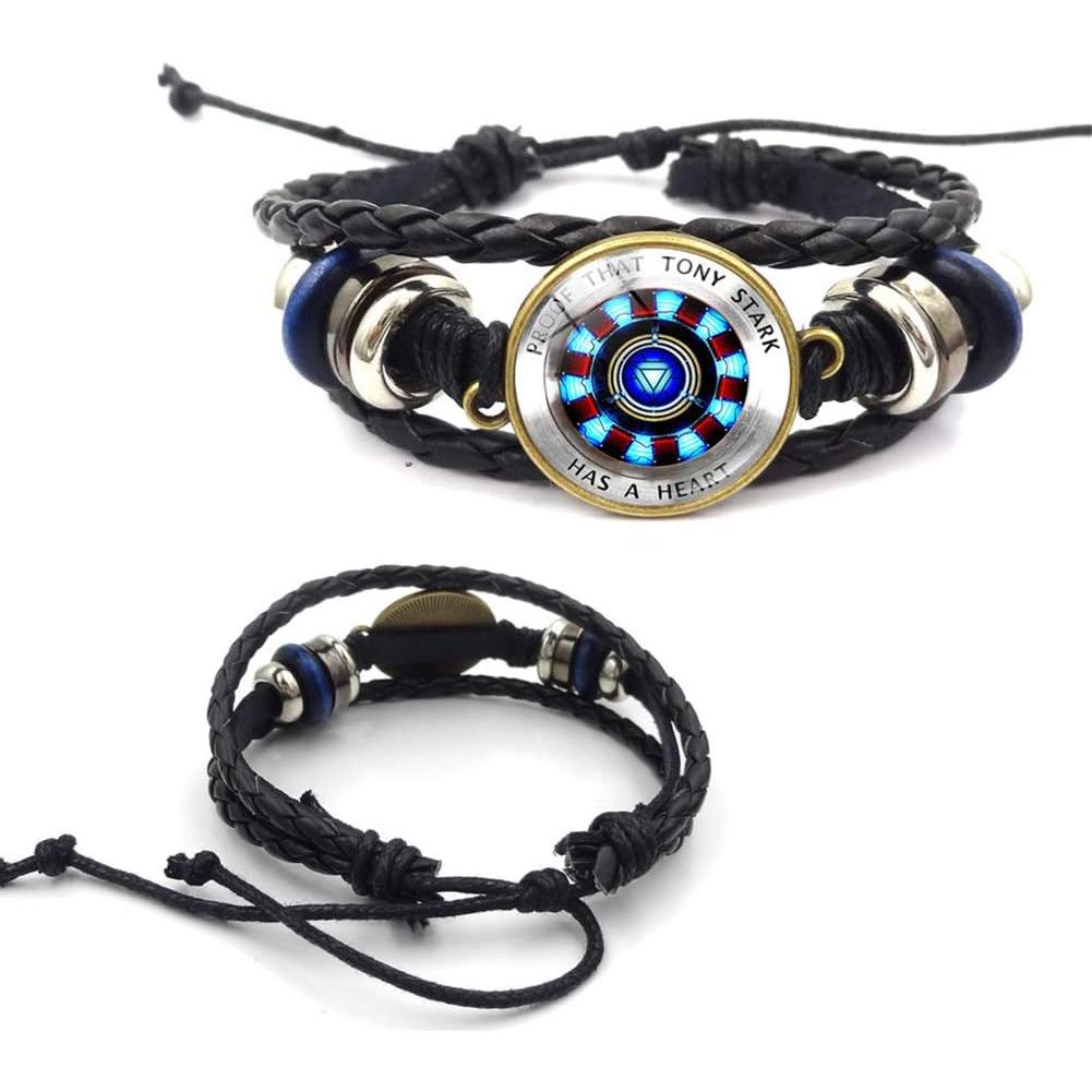 Camiseta Iluminada Tony Stark Cosplay Niños - Talla Grande