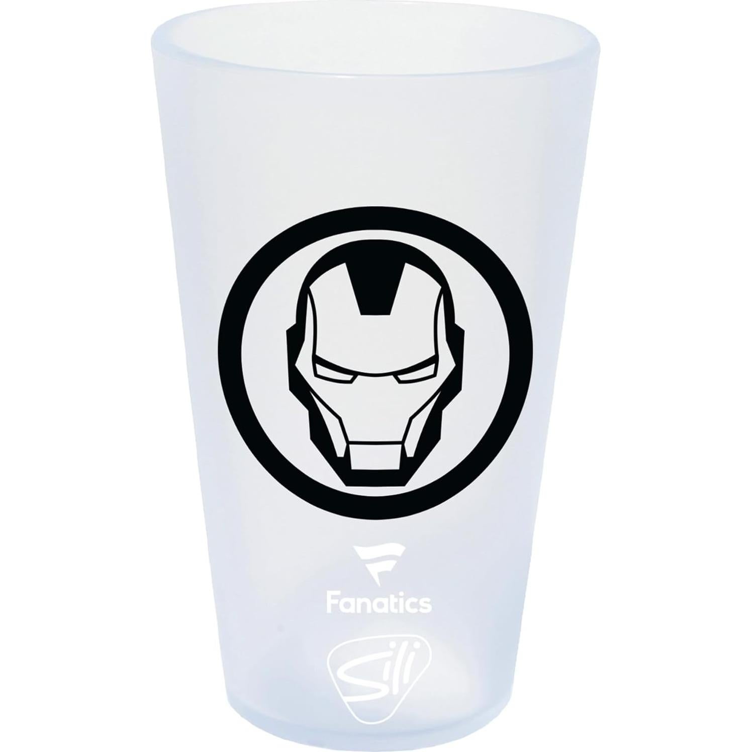Vaso de Silicona 473 ml WinCraft Marvel Ironman Irrompible