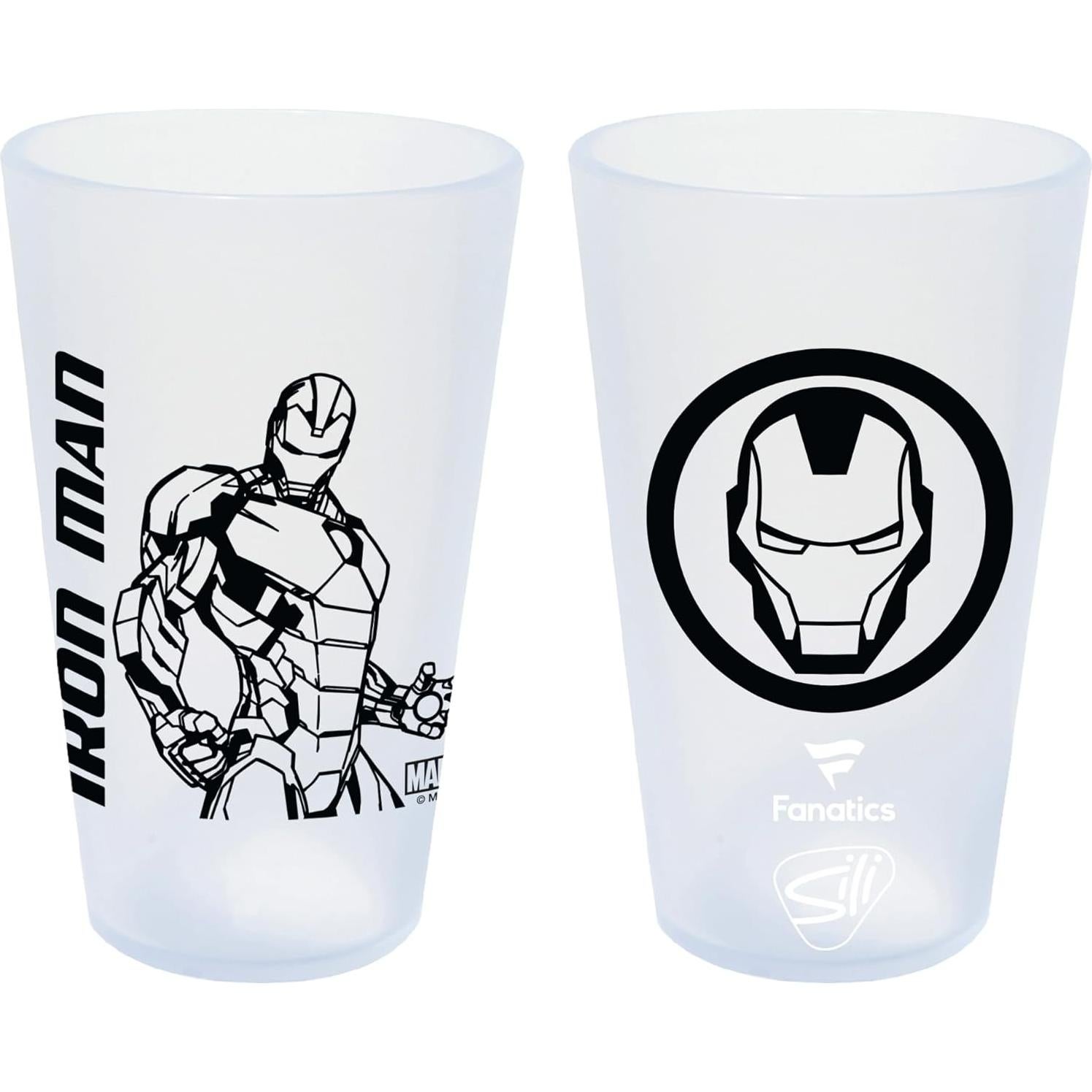 Vaso de Silicona 473 ml WinCraft Marvel Ironman Irrompible