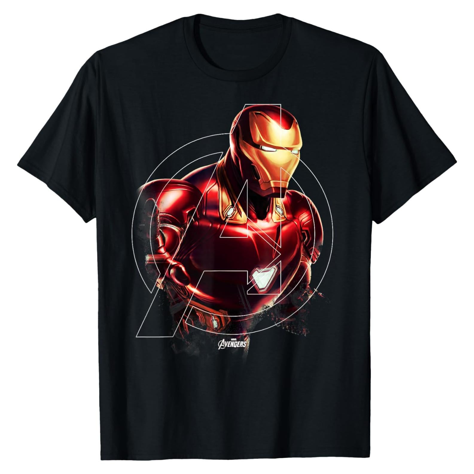 Camiseta Gráfica Iron Man Marvel Avengers Endgame Unisex