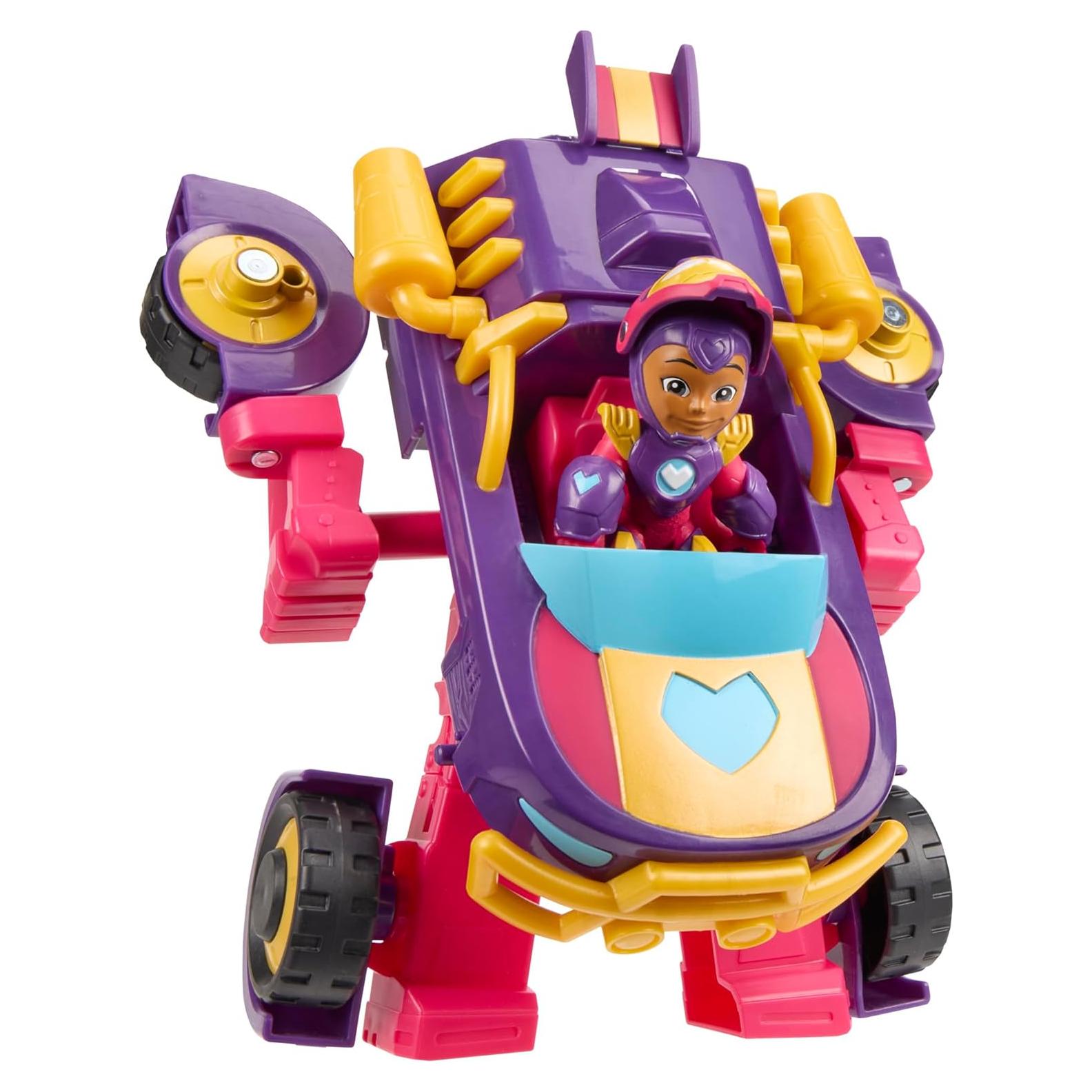 Juguete Ironheart 2-en-1 Hasbro - Traje Mech y Vehículo