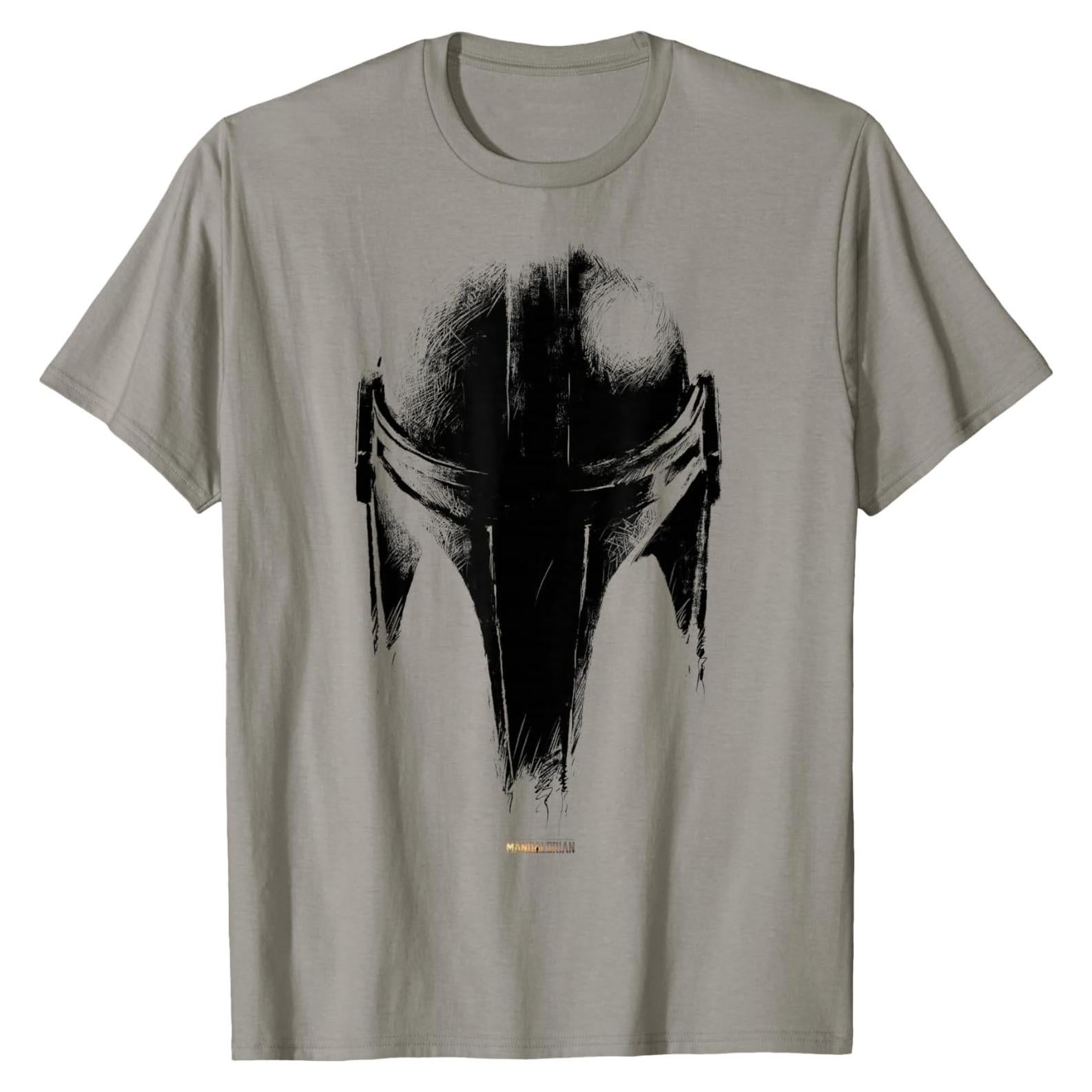 Camiseta unisex niño The Mandalorian Star Wars diseño casco