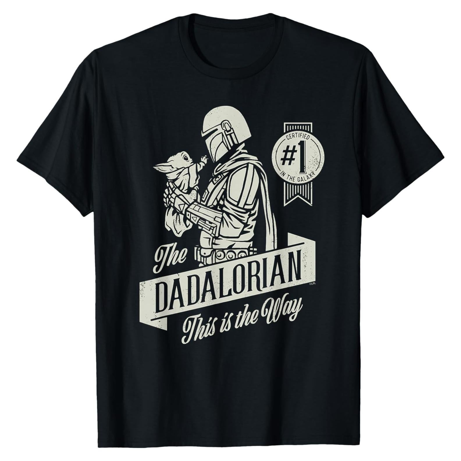 Camiseta Star Wars El Mandaloriano Grogu Día del Padre