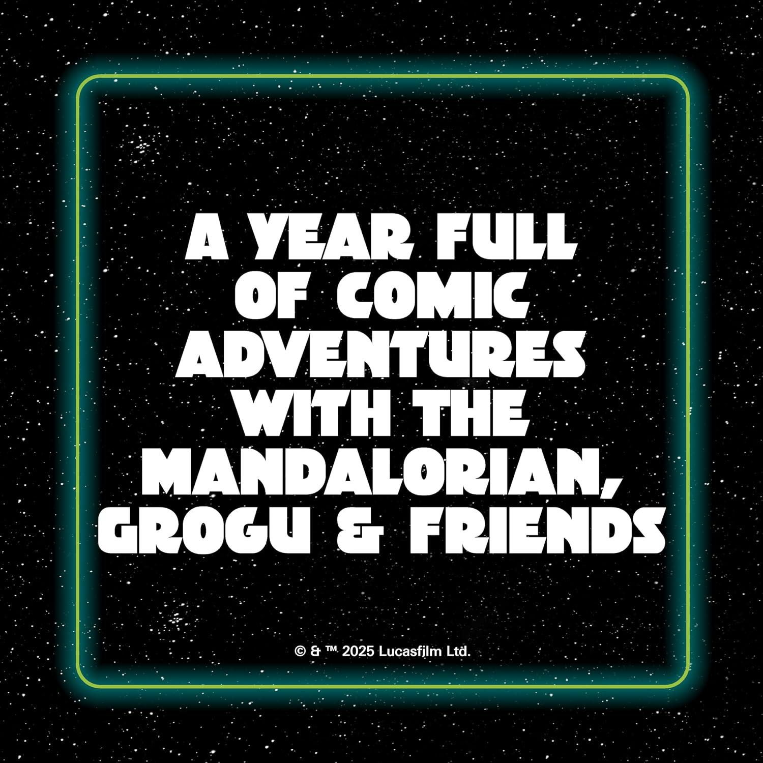 Star Wars The Mandalorian and Child 2026 Wall Calendar