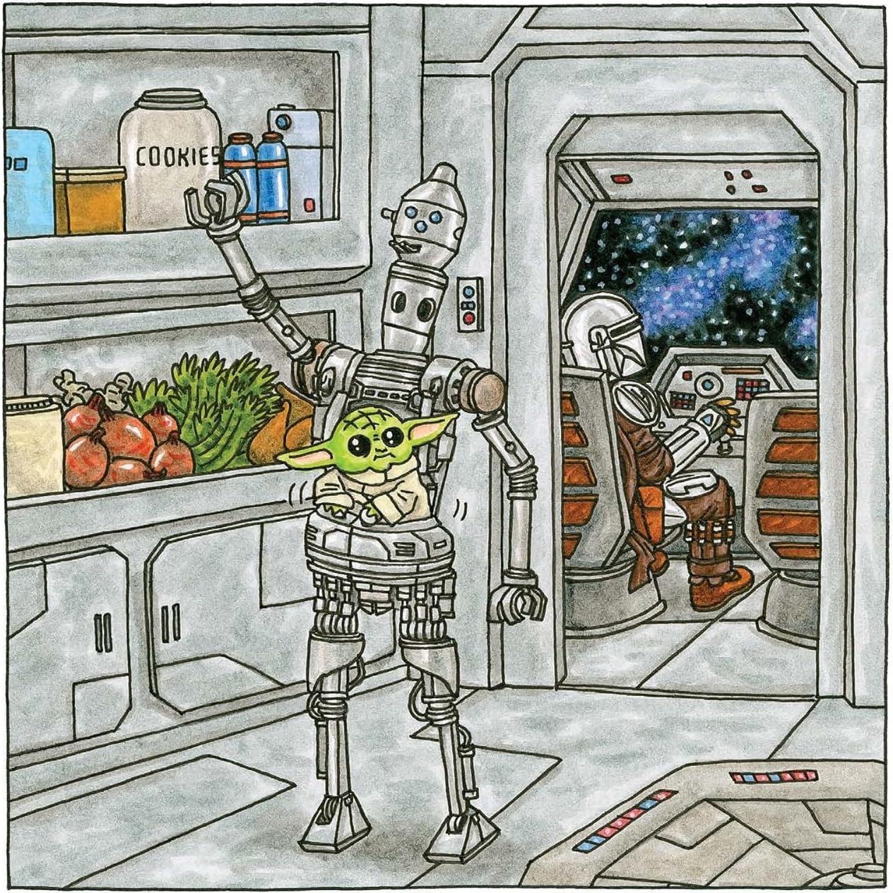 Star Wars The Mandalorian and Child 2026 Wall Calendar