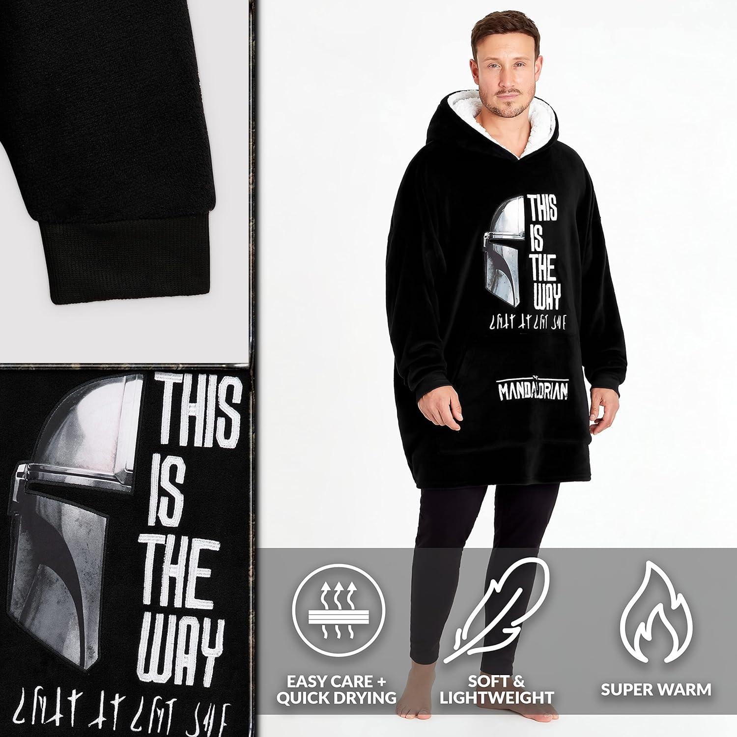 Sudadera de Manta Disney Star Wars El Mandaloriano Hombre