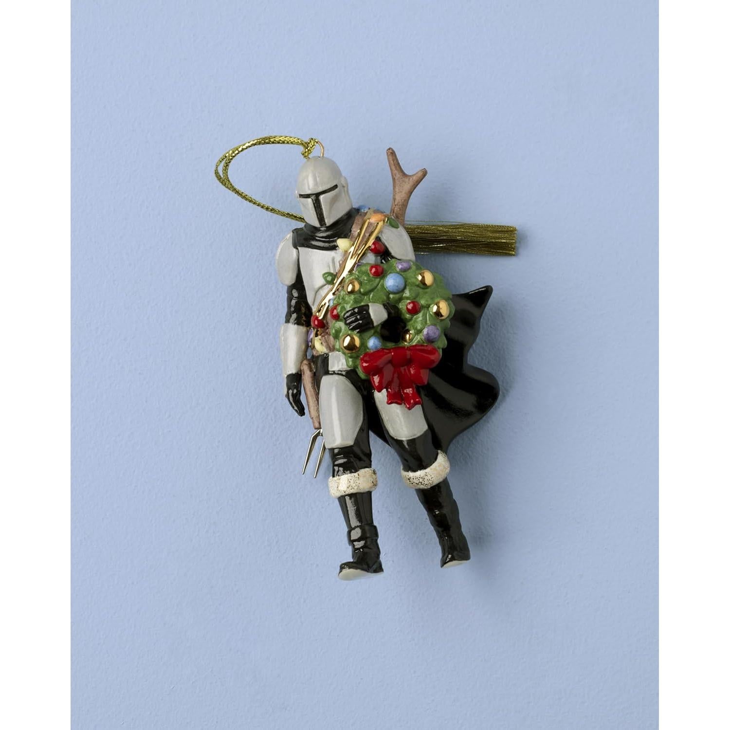 Adorno Mandaloriano Lenox 897593 - Decoración Navideña 12 cm