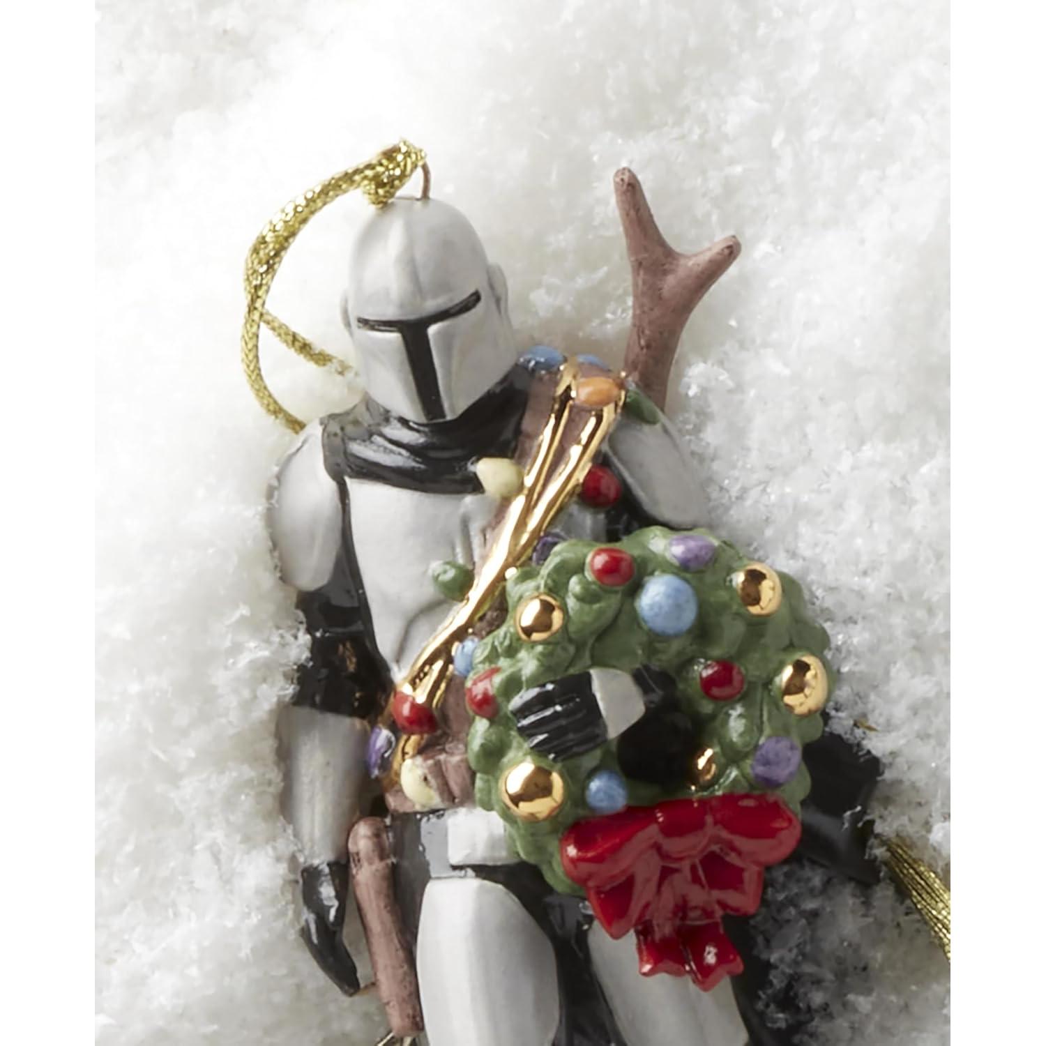 Adorno Mandaloriano Lenox 897593 - Decoración Navideña 12 cm