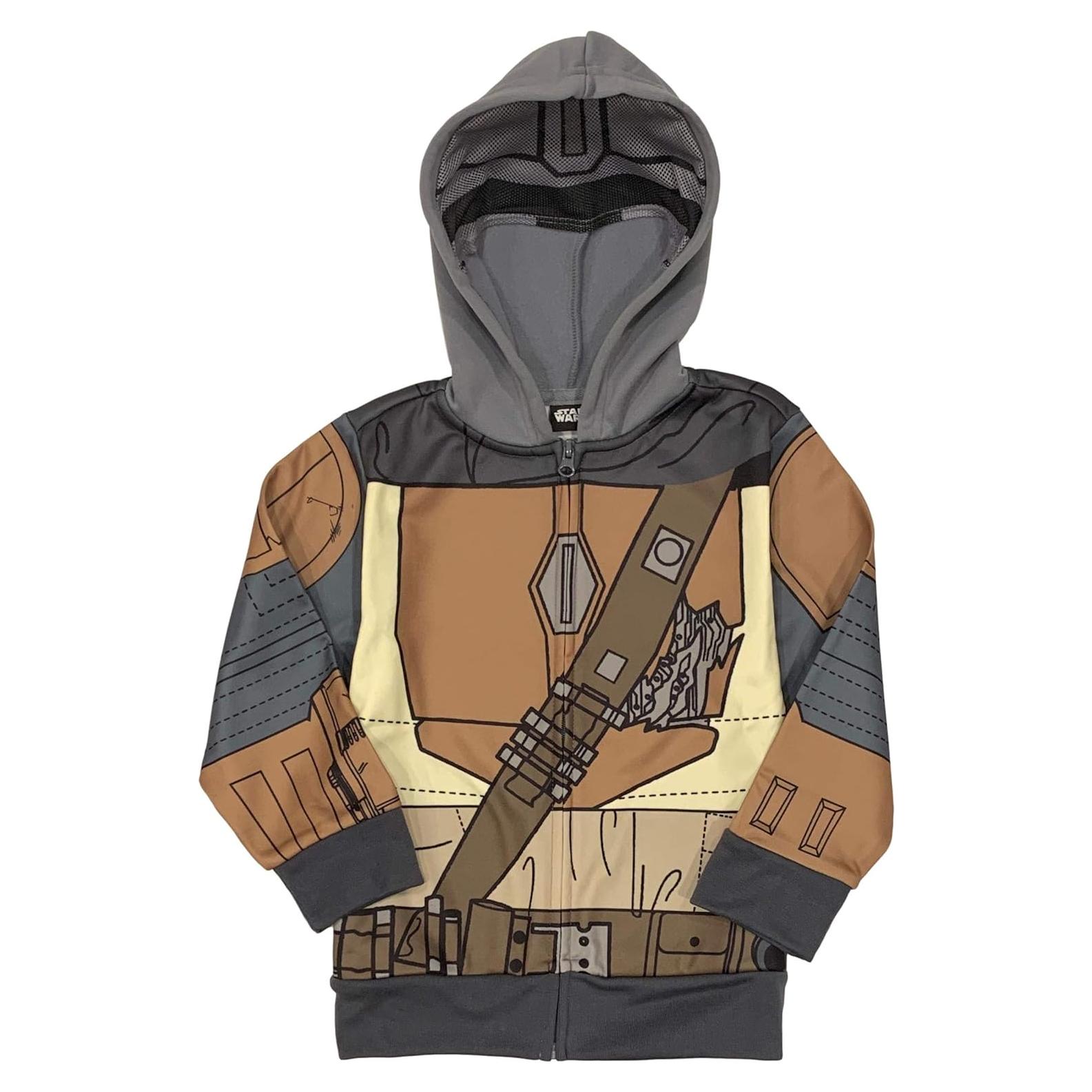 Sudadera con Capucha Sublimada Star Wars Mandaloriano Niños 6-7