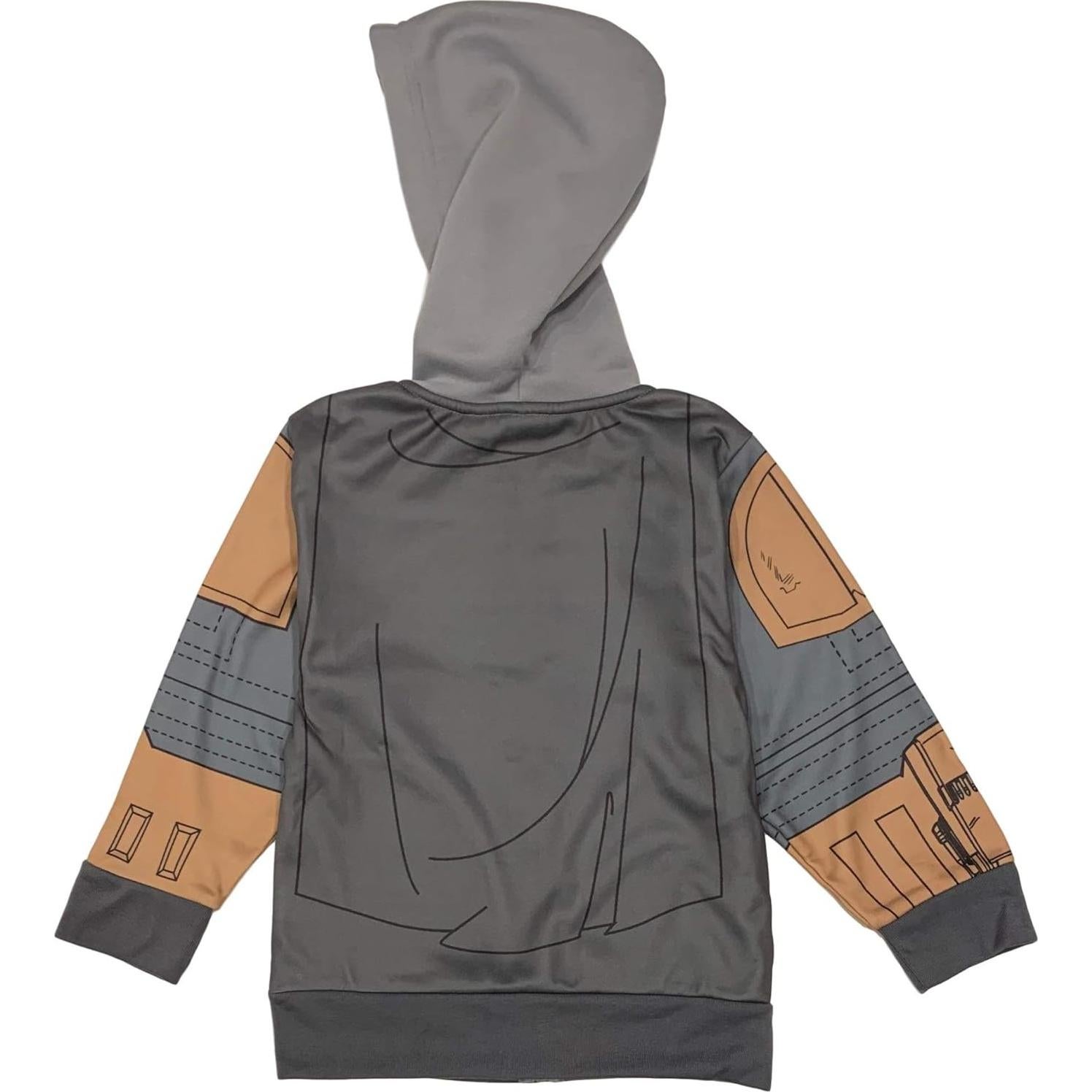 Sudadera con Capucha Sublimada Star Wars Mandaloriano Niños 6-7