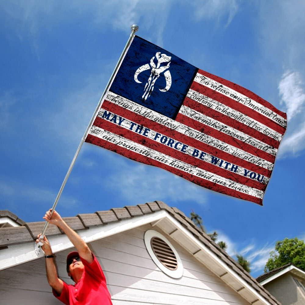 Banderín Vintage República Galáctica 3x5 pies Aihccy