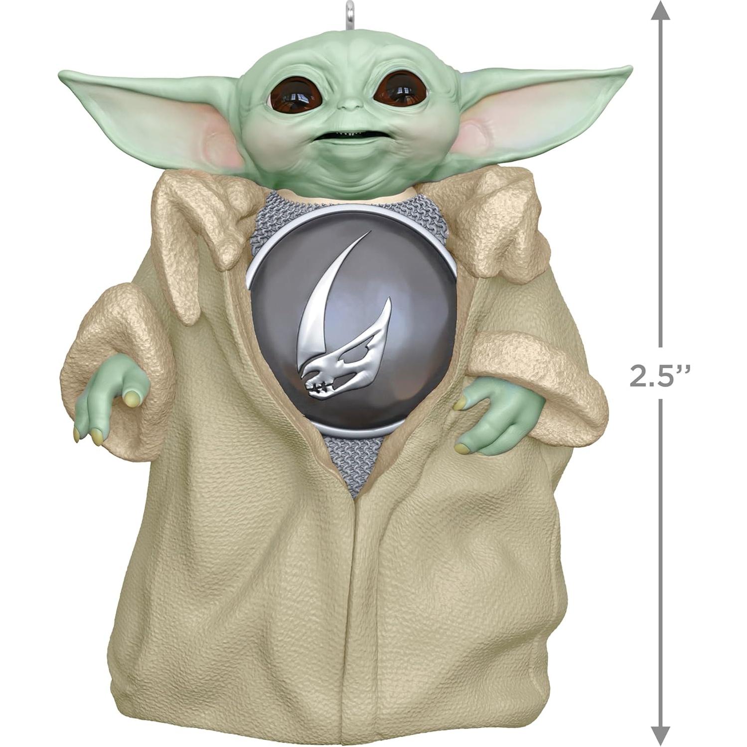 Adorno Navideño Hallmark Keepsake 2025 Grogu Mandalorian