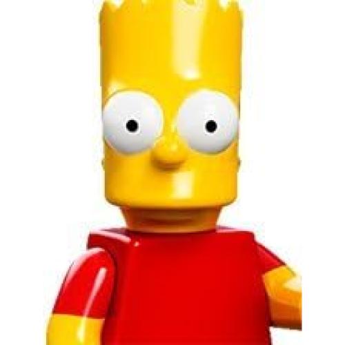 LEGO Minifigura Bart Simpson #2 71005 - Empaque Sellado