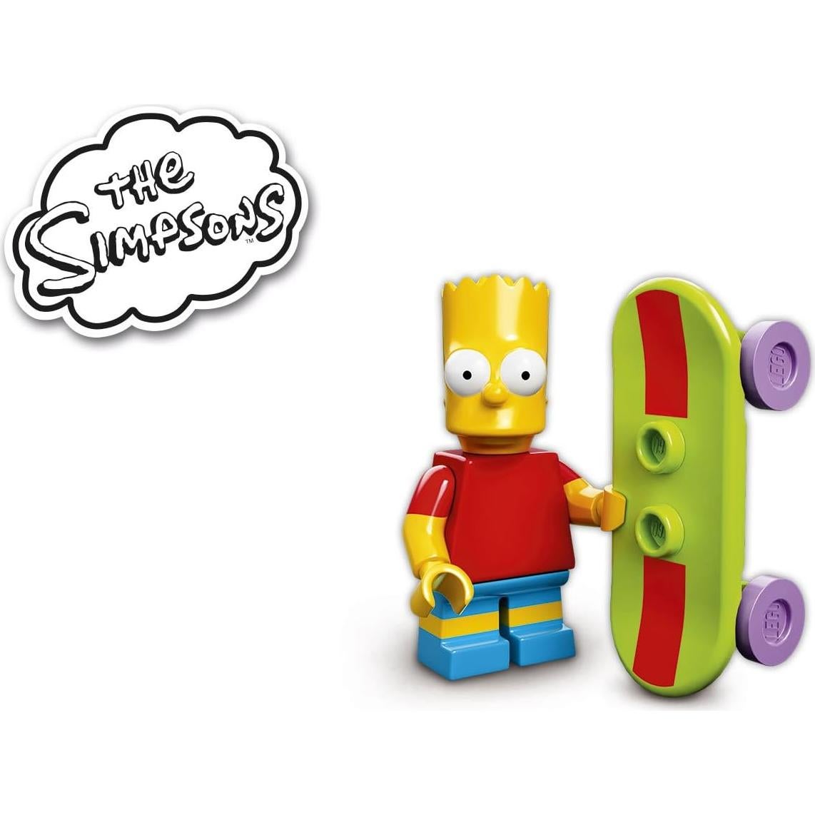 LEGO Minifigura Bart Simpson #2 71005 - Empaque Sellado