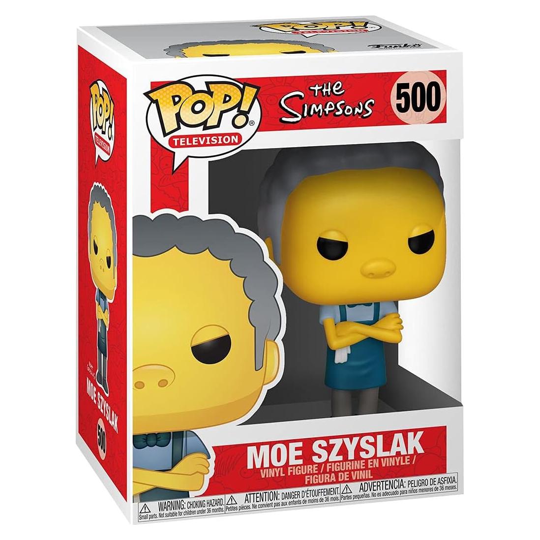 Funko Pop! Moe de Los Simpsons - Figura Vinilo 9.53 cm