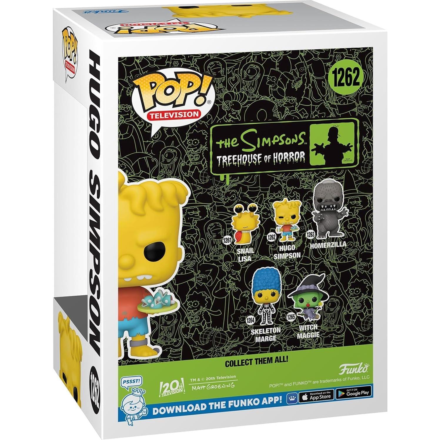 Figura de Vinilo Funko Pop! Hugo Simpson 9.5 cm - Los Simpsons