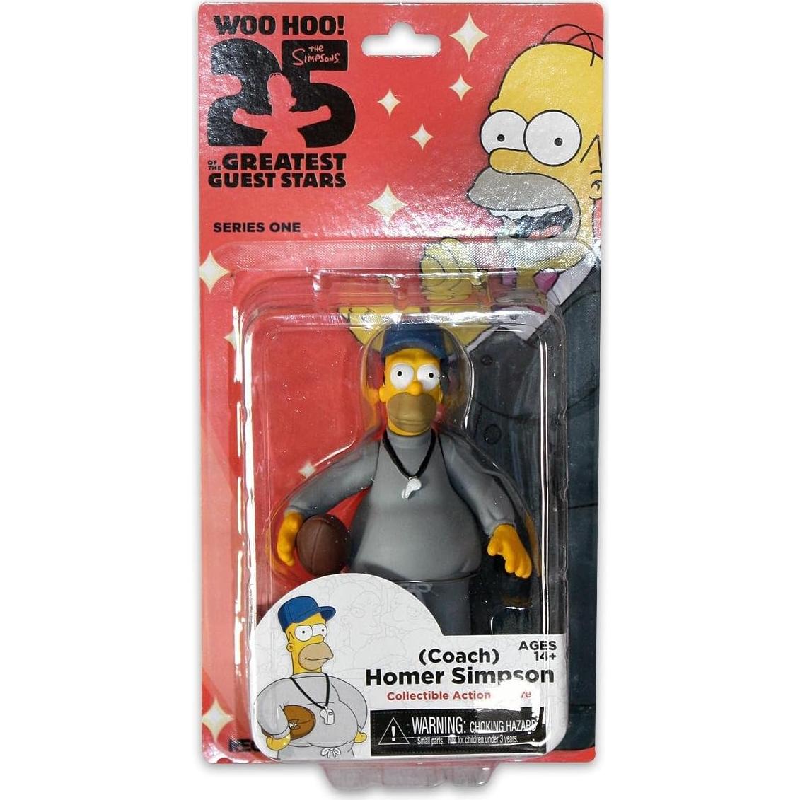 Figura de Acción Homer Entrenador NECA 25 Aniversario 12.7 cm