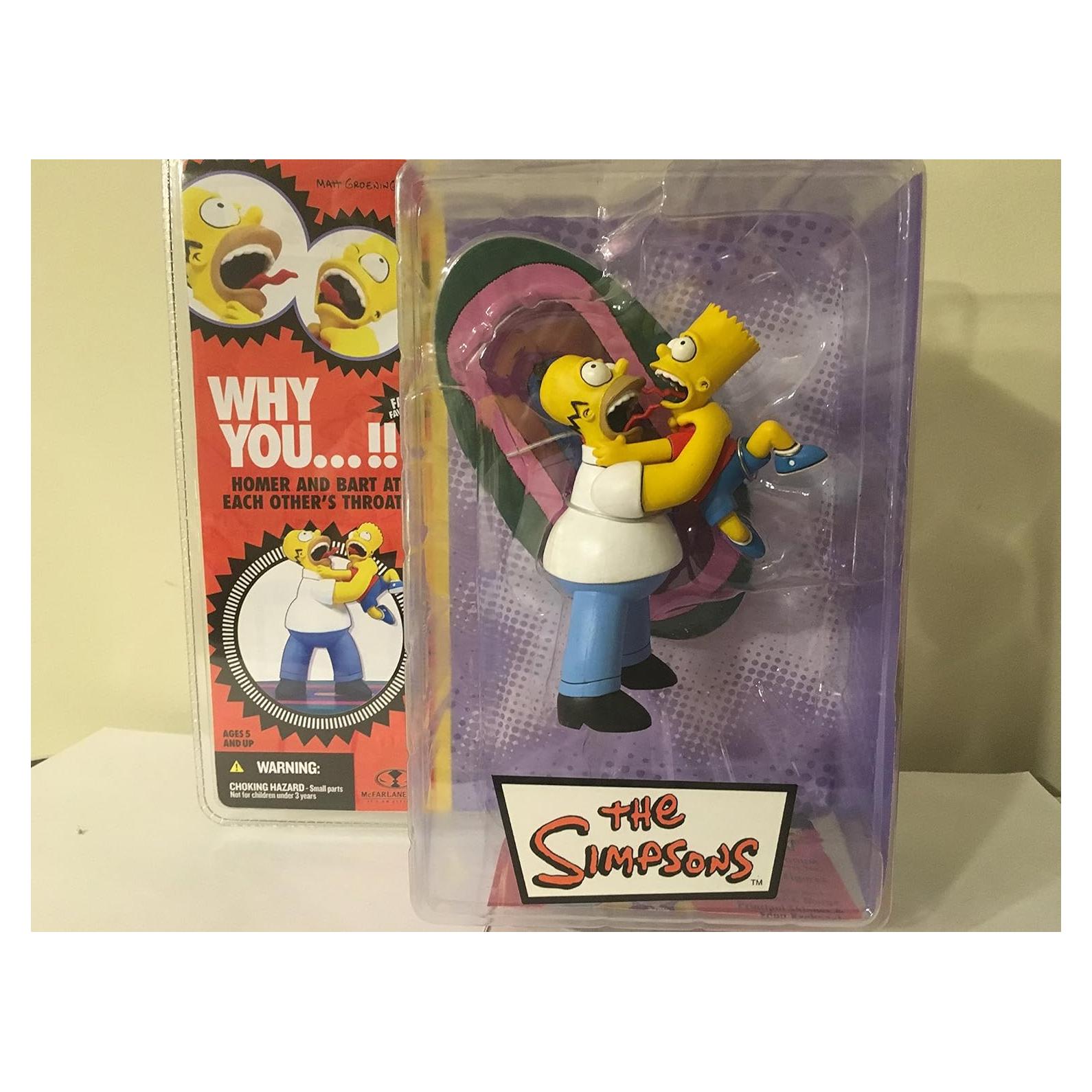 Figuras de acción Los Simpsons McFarlane Serie 1 - 4 piezas