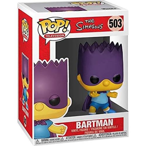 Figura de Vinilo Pop! Bartman Bart Simpson Funko 9.53 cm