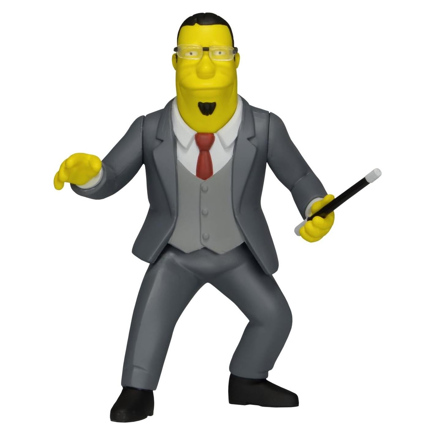 Figura de acción NECA Los Simpsons 25 Aniversario Penn Jillette 12.7 cm