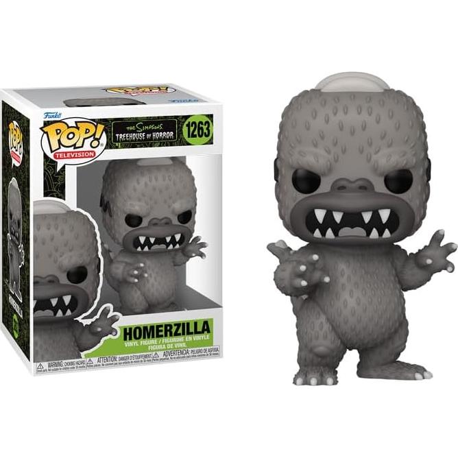 Figura de Vinilo Pop Homerzilla Funko - Los Simpsons 9.53 cm