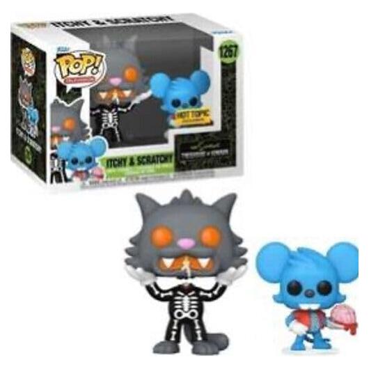 Figura Funko Pop! Itchy & Scratchy La Casa del Árbol del Terror 1267