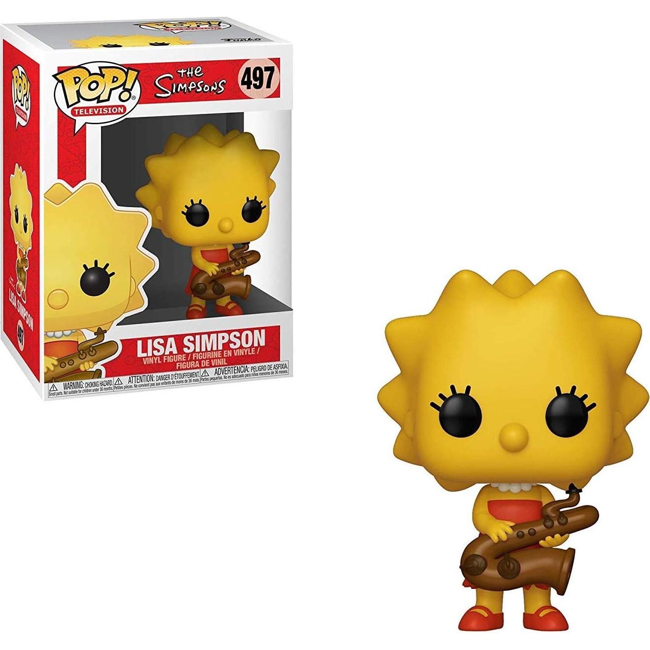 Figura de Vinilo Funko Pop! Lisa Simpson con Saxofón 9.5cm