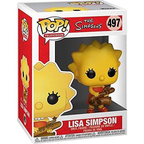 Figura de Vinilo Funko Pop! Lisa Simpson con Saxofón 9.5cm
