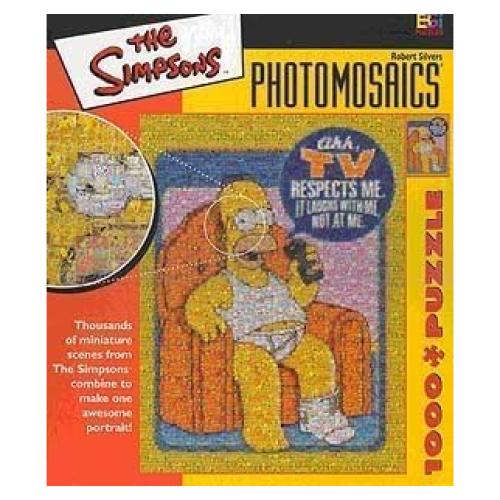 Rompecabezas Photomosaicos 1000 Piezas Buffalo Simpsons