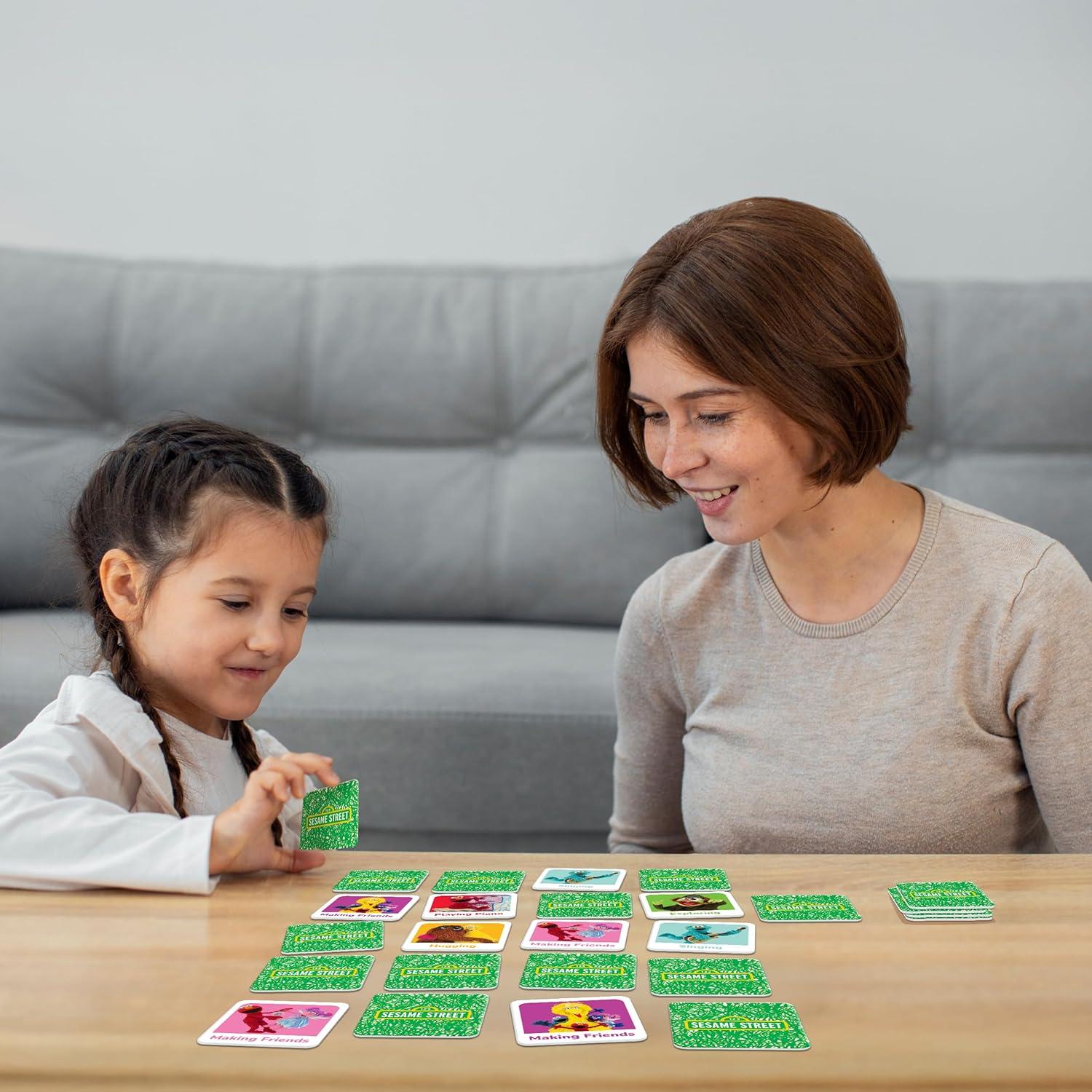 Juego de Emparejar Plaza Sésamo MasterPieces - 18 Cartas