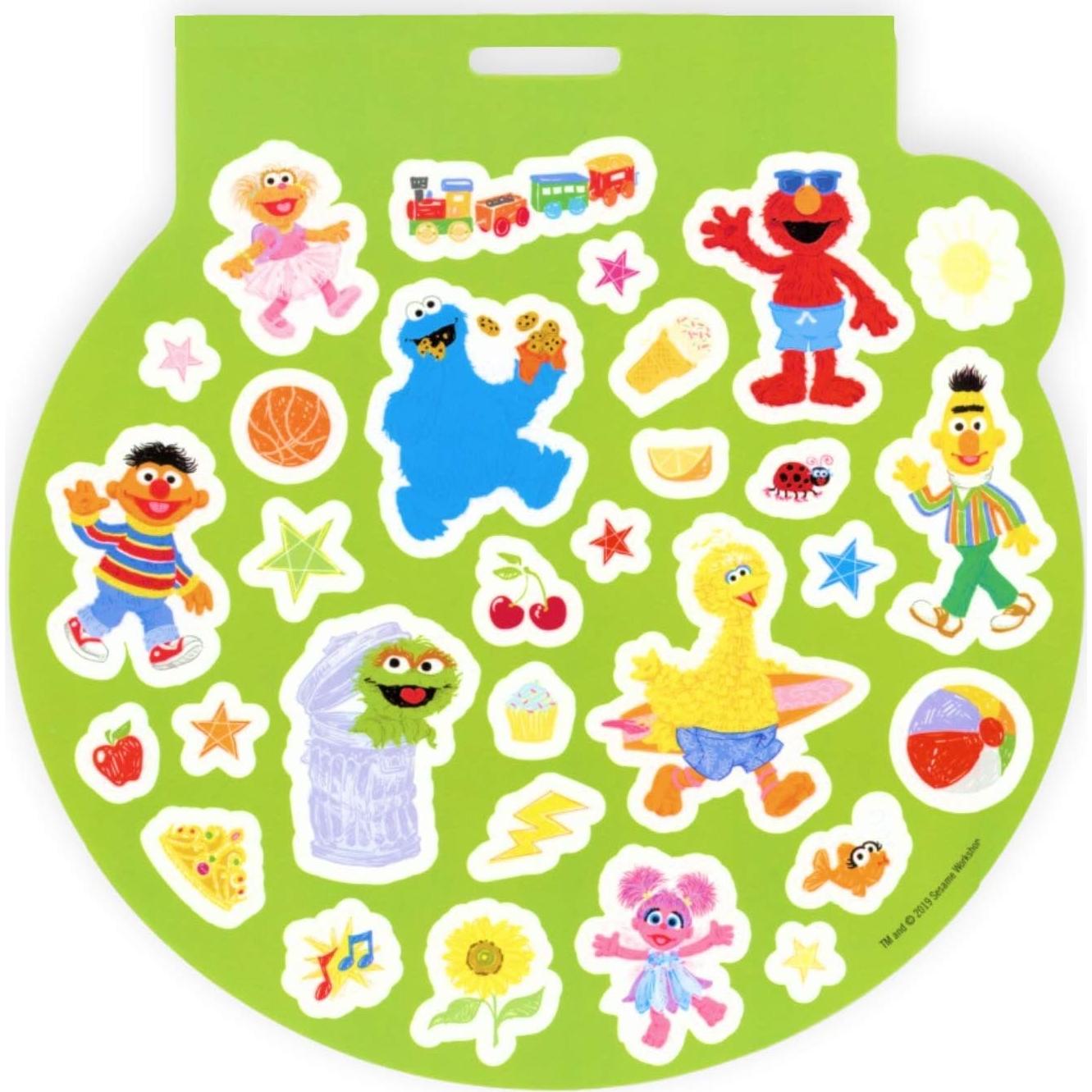 Libro de Pegatinas Plaza Sésamo Monstruo de Galletas 300 Pzs