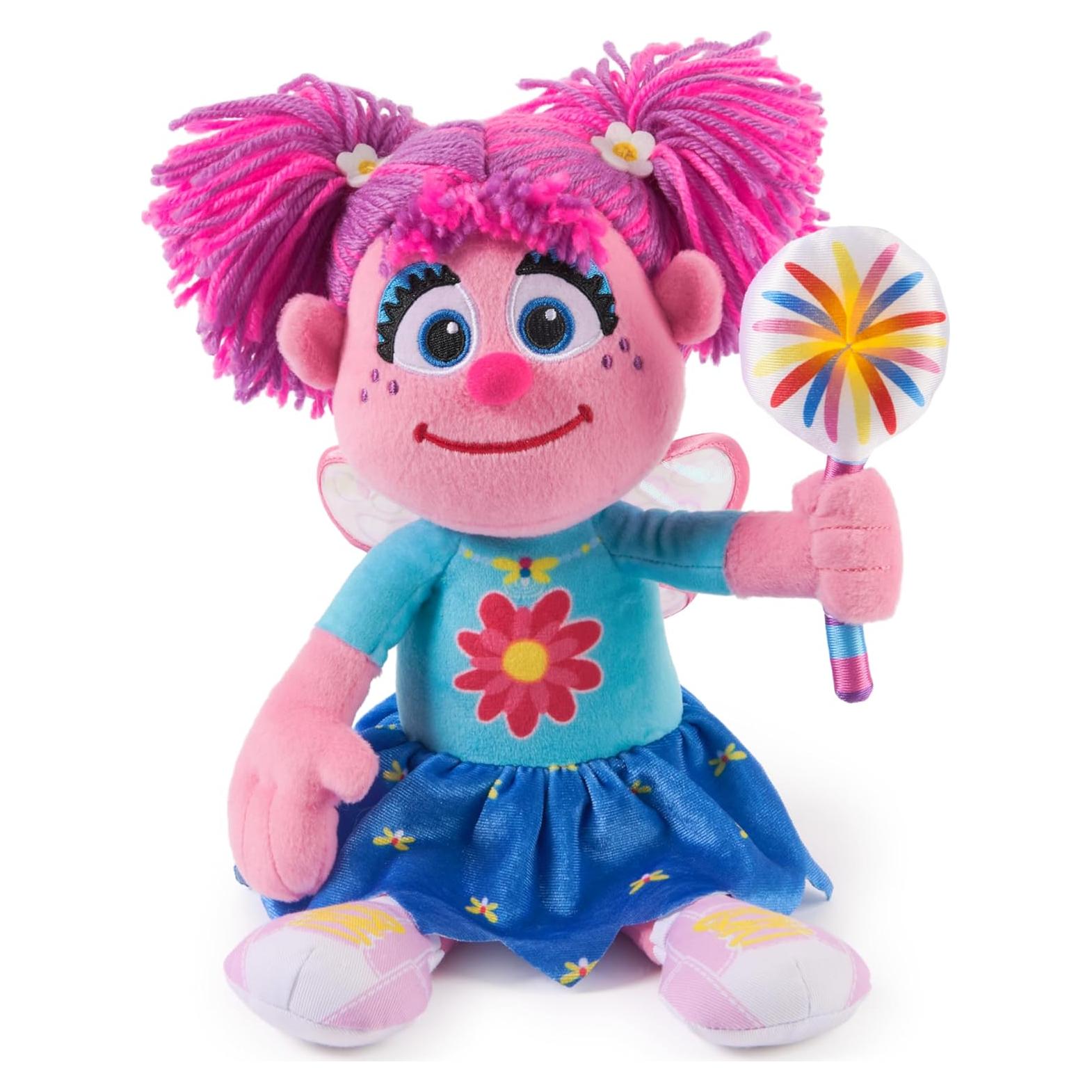 Peluche GUND Abby Cadabby 33 cm con Varita LED - Calle Sésamo