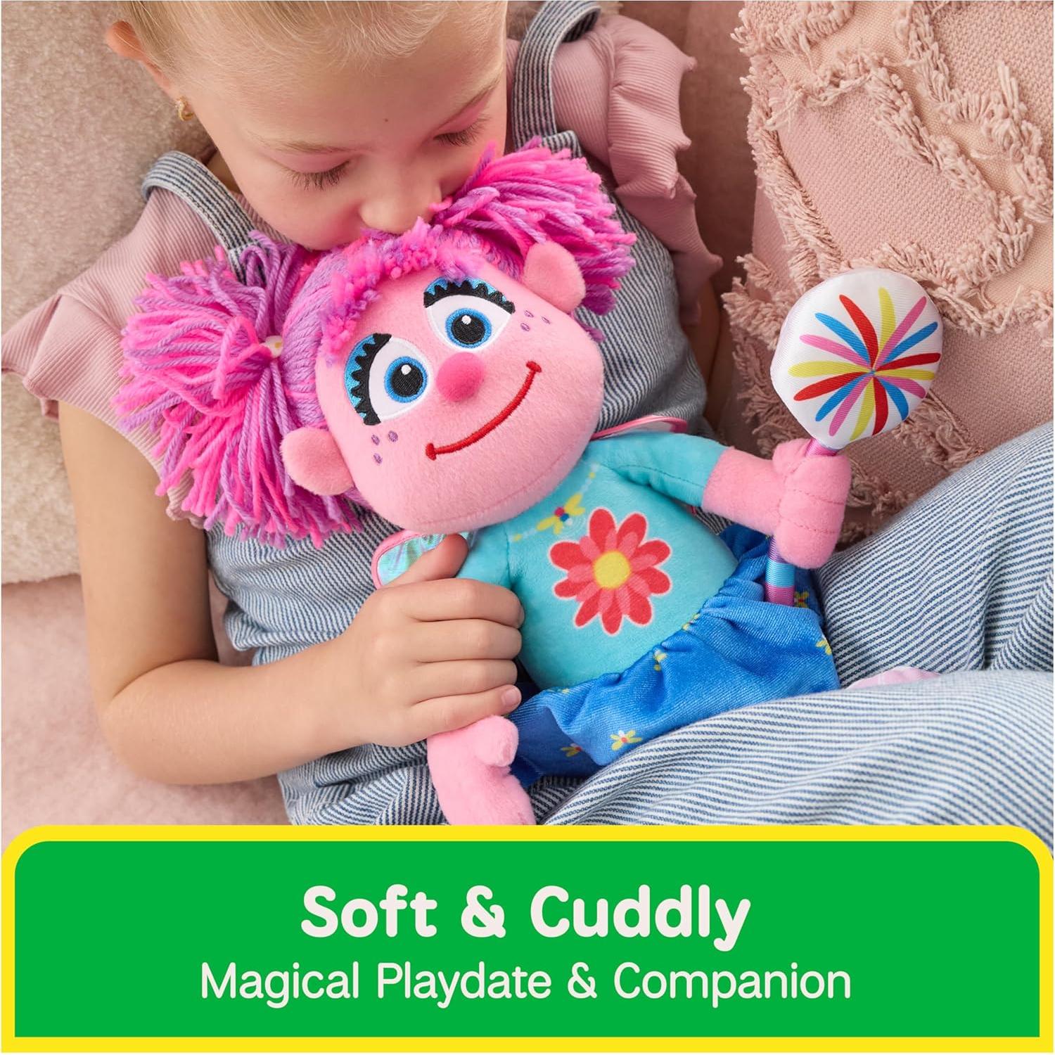 Peluche GUND Abby Cadabby 33 cm con Varita LED - Calle Sésamo