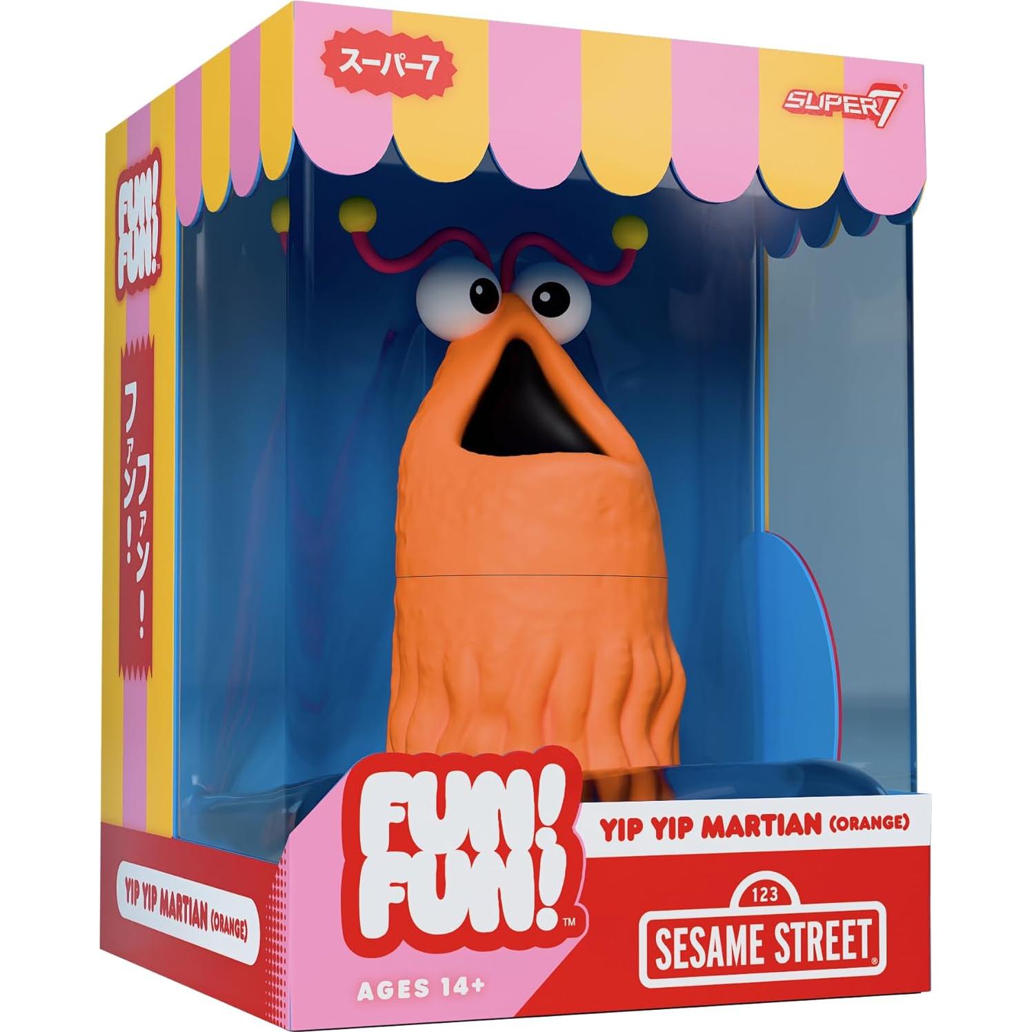 Figura de Acción Marciano Yip Yip Naranja Super7 12.7 cm