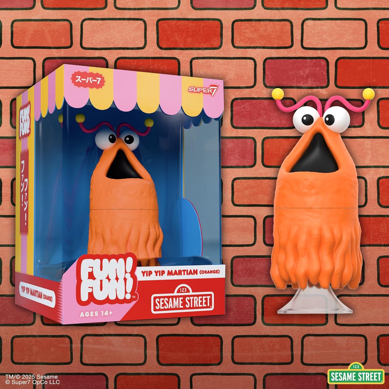 Figura de Acción Marciano Yip Yip Naranja Super7 12.7 cm