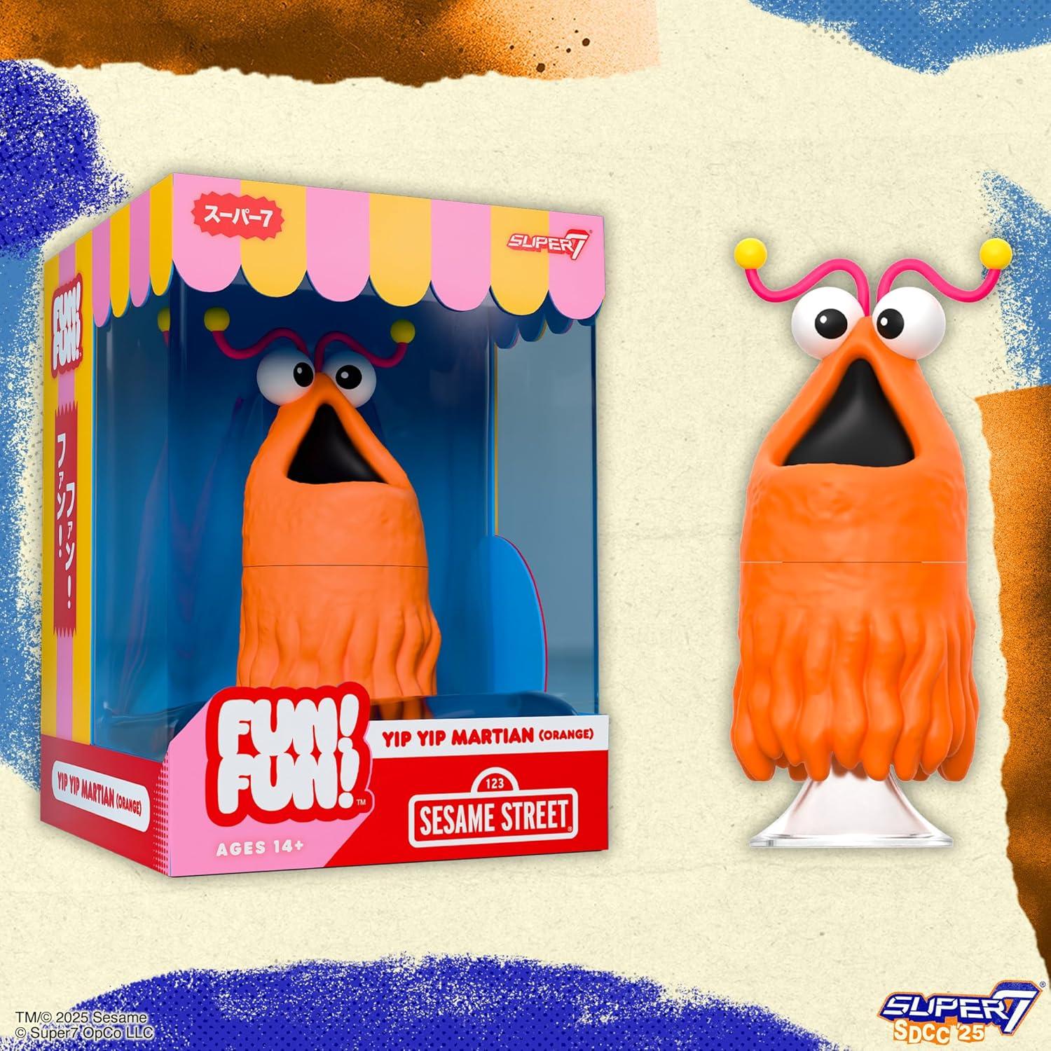 Figura de Acción Marciano Yip Yip Naranja Super7 12.7 cm