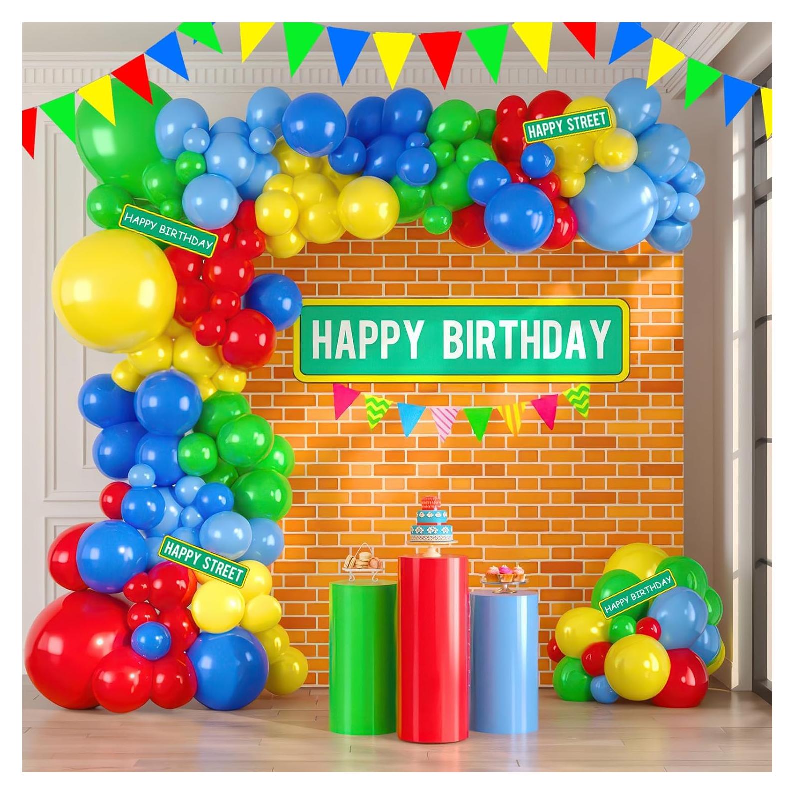 Set de Decoración para Fiesta de Cumpleaños Sésamo ColorToyz