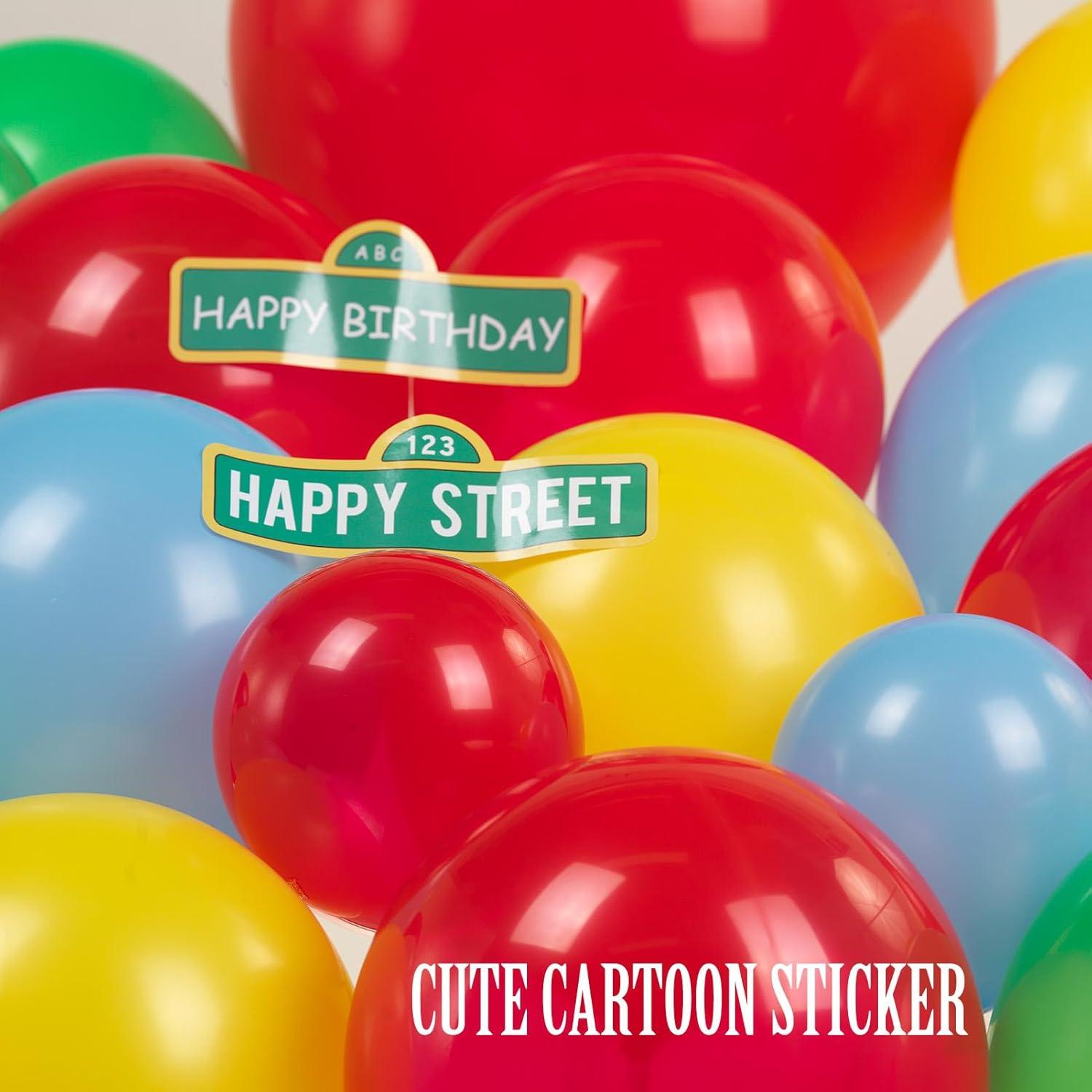 Set de Decoración para Fiesta de Cumpleaños Sésamo ColorToyz