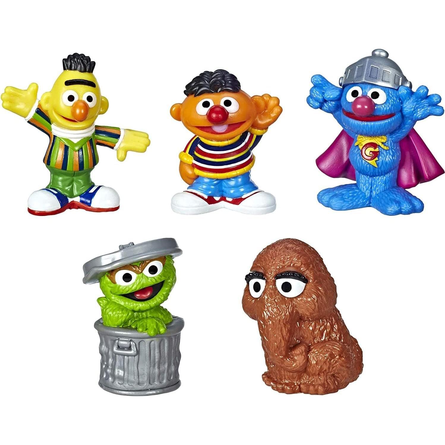 Figuras Coleccionables Plaza Sésamo Hasbro - 5 Amigos 7.62 cm