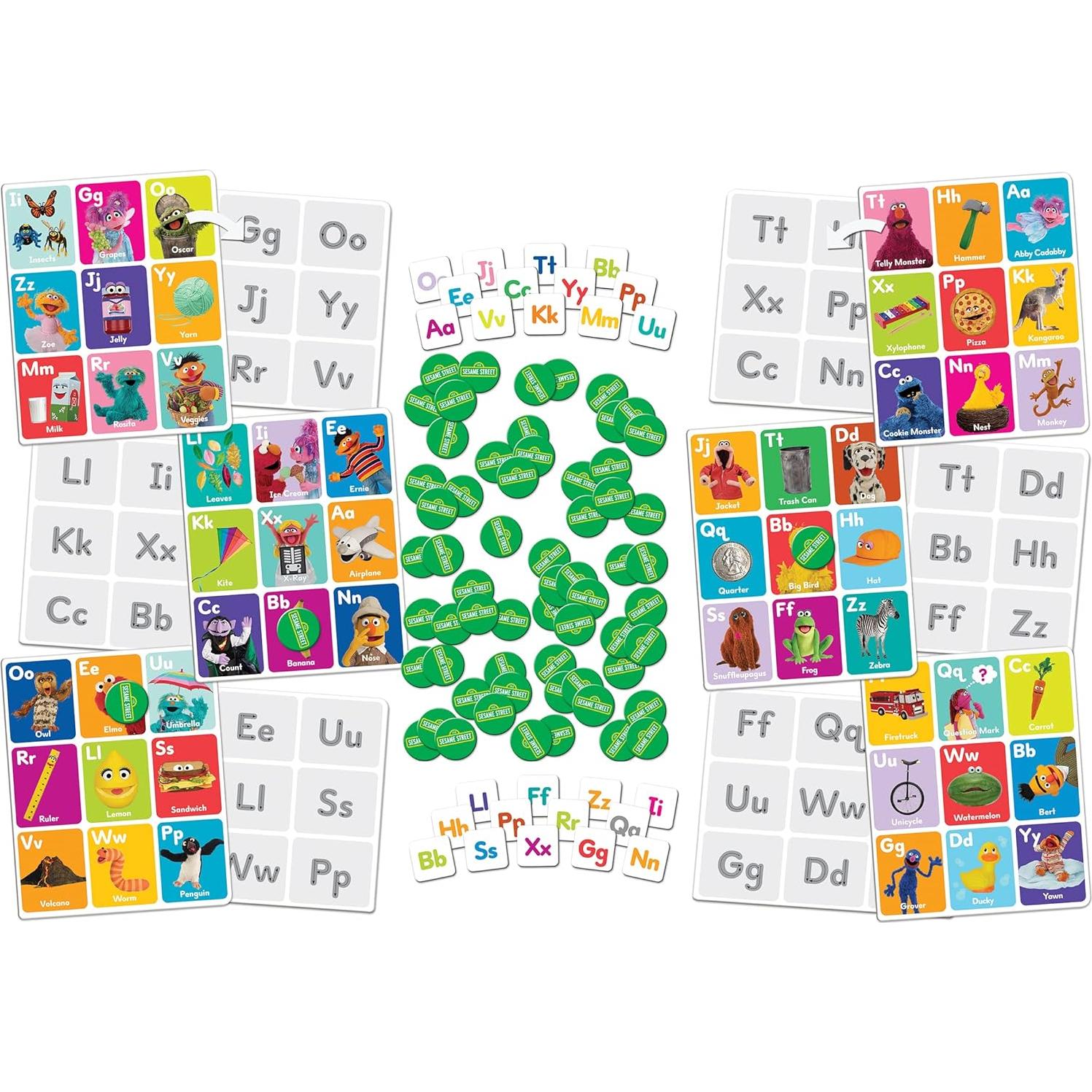 Juego de Bingo del Alfabeto MasterPieces - 6 Tableros Educativos