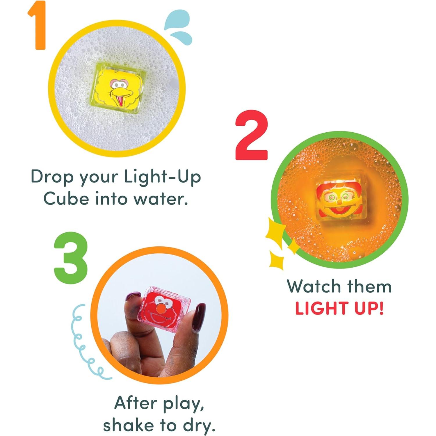 Glo Pals Cubos Iluminados Activados por Agua - 12 Paquetes