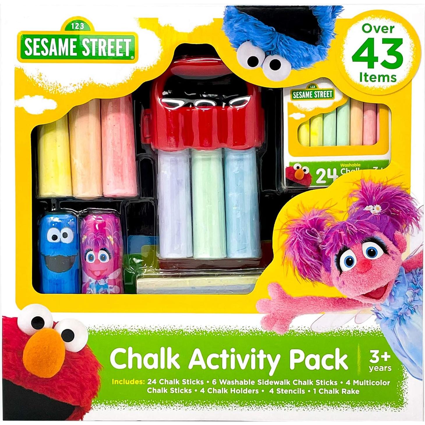 Juego de Tiza de Acera Leap Year, 34 Piezas Multicolores