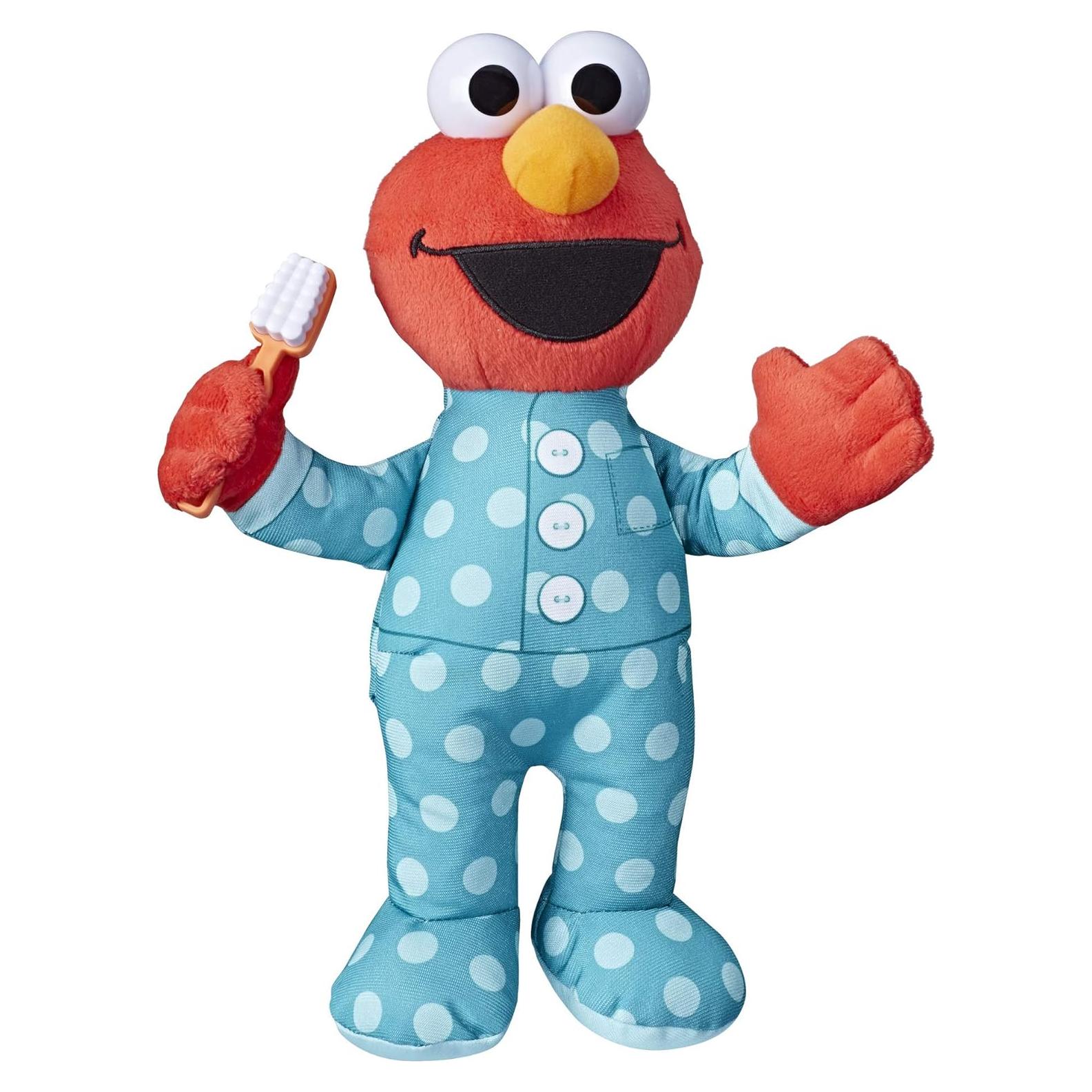 Peluche Elmo 30 cm canta Cepilla-cepilla - Hasbro
