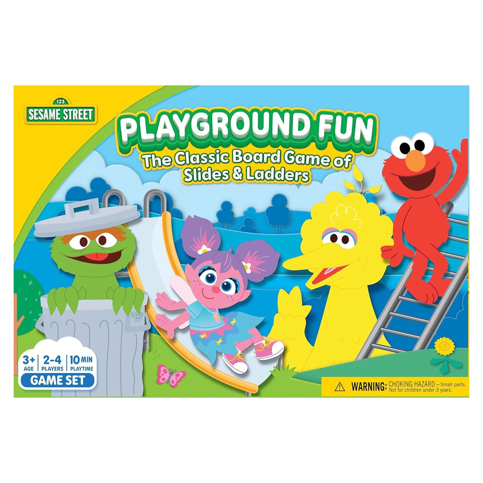 Juego de mesa Diversión en el parque infantil Plaza Sésamo - MasterPieces